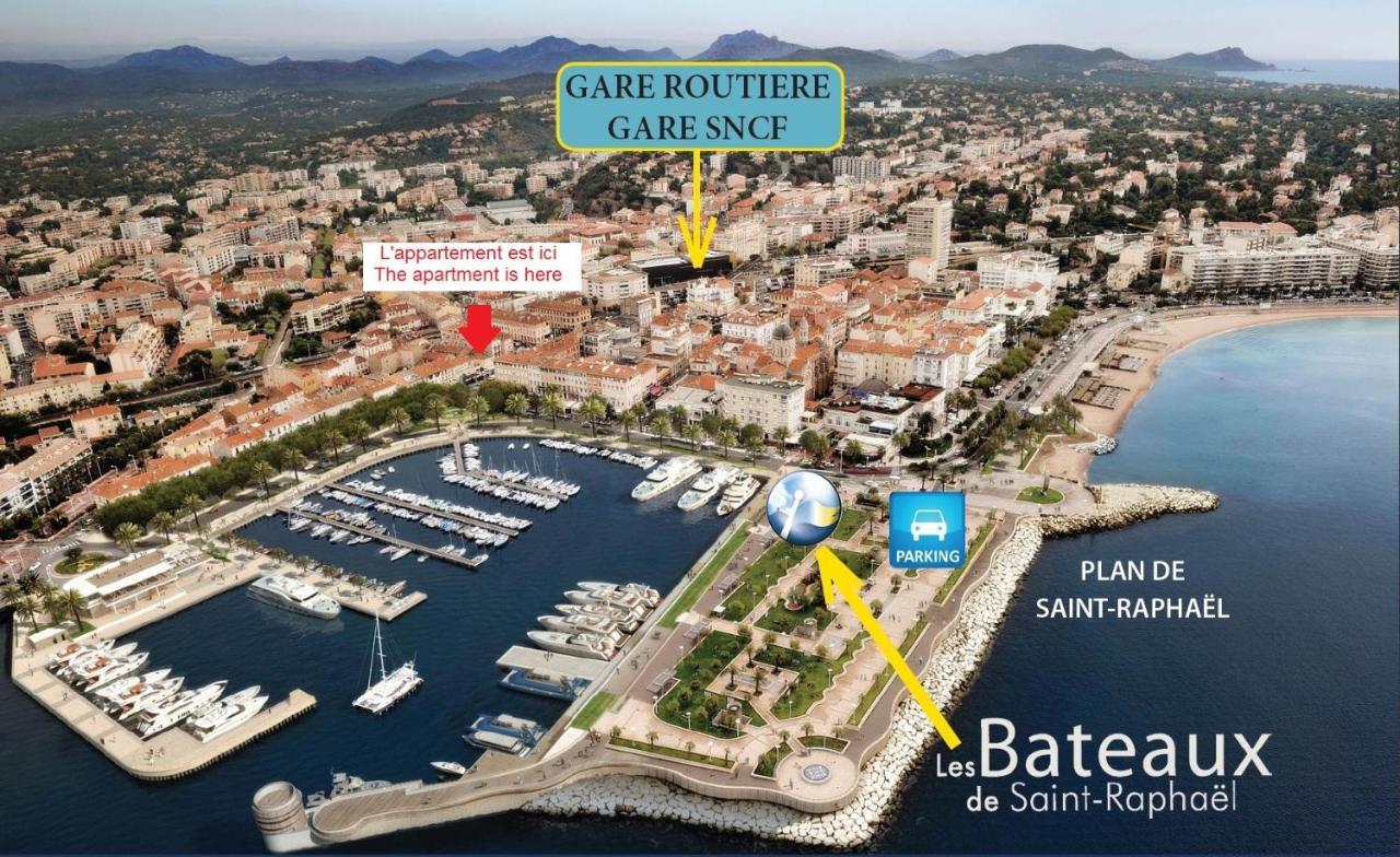 Appartement 2 Neuf Sur Le Port A Cote De La Plage Saint-Raphaël Εξωτερικό φωτογραφία